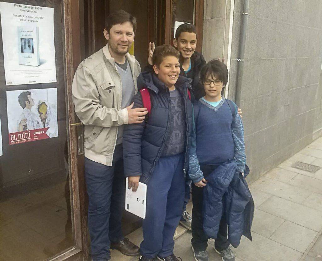 L'equip D a Olot.